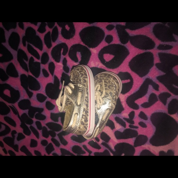 Leopard Sperry girls shoes - Picture 5 of 5